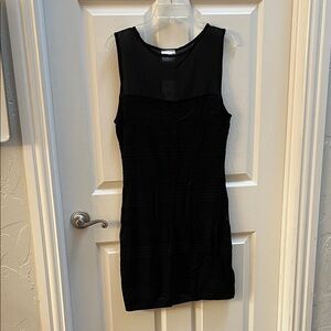 Elegant Black Sleeveless Dress